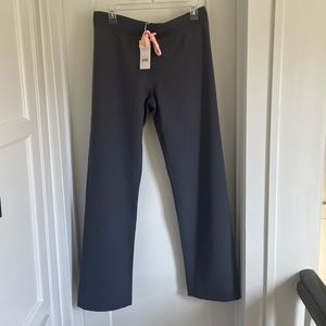 Figs Livingston Charcoal Gray with Light Pink String